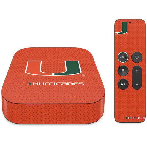 University of Miami Hurricanes Jersey Apple TV Skin